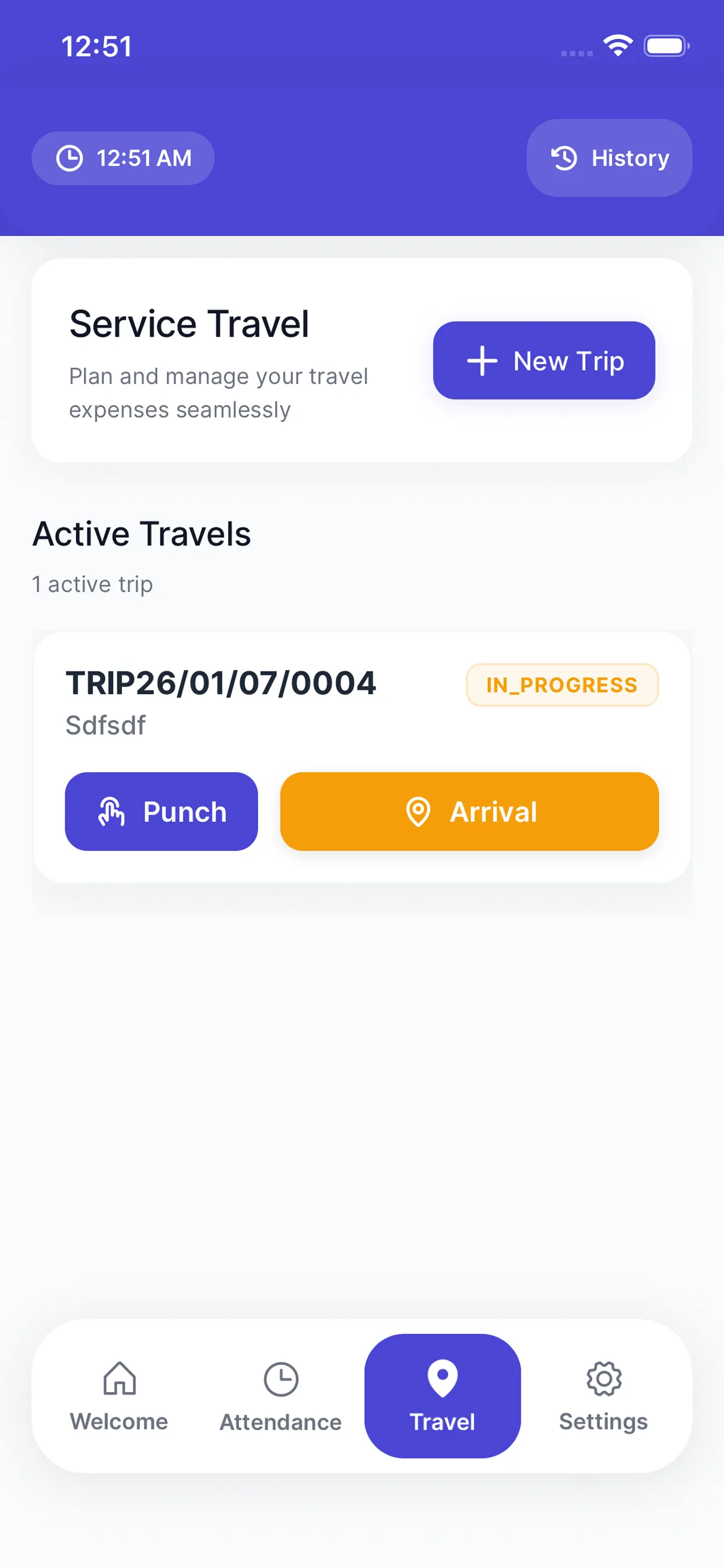GME Service — Employee Management Mobile Application screenshot 6